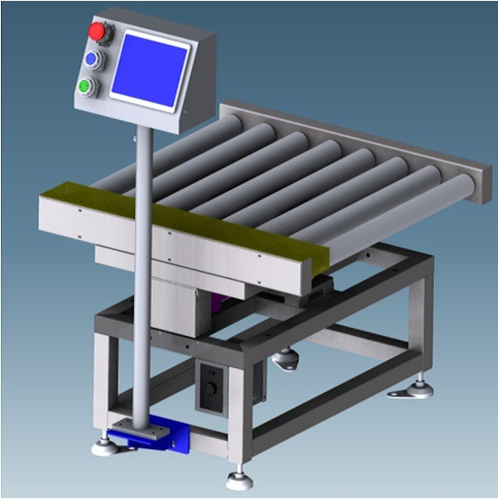 Static weighing conveyor