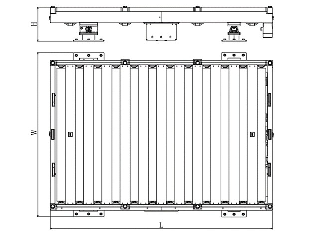 ULD Weighing Conveyor