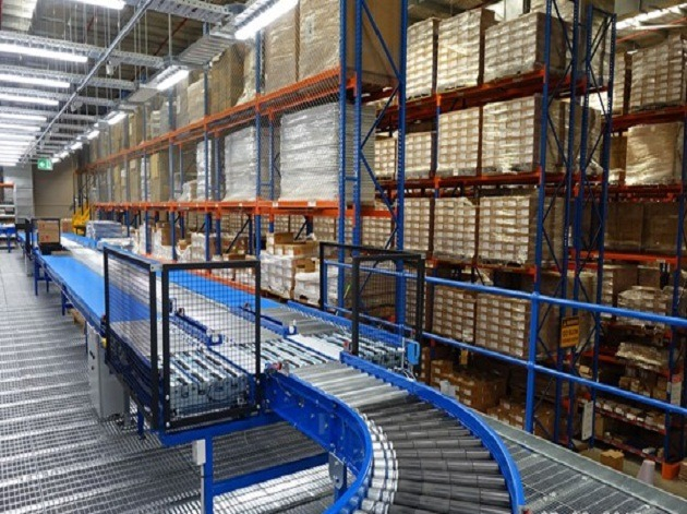 Warehouse conveyor system