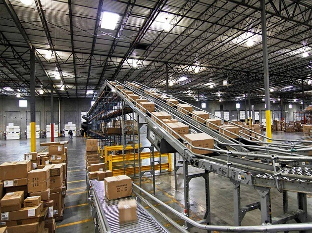 Warehouse conveyor system