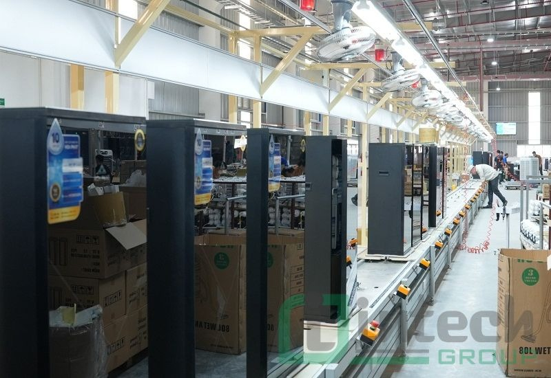 Water purifier assembly line